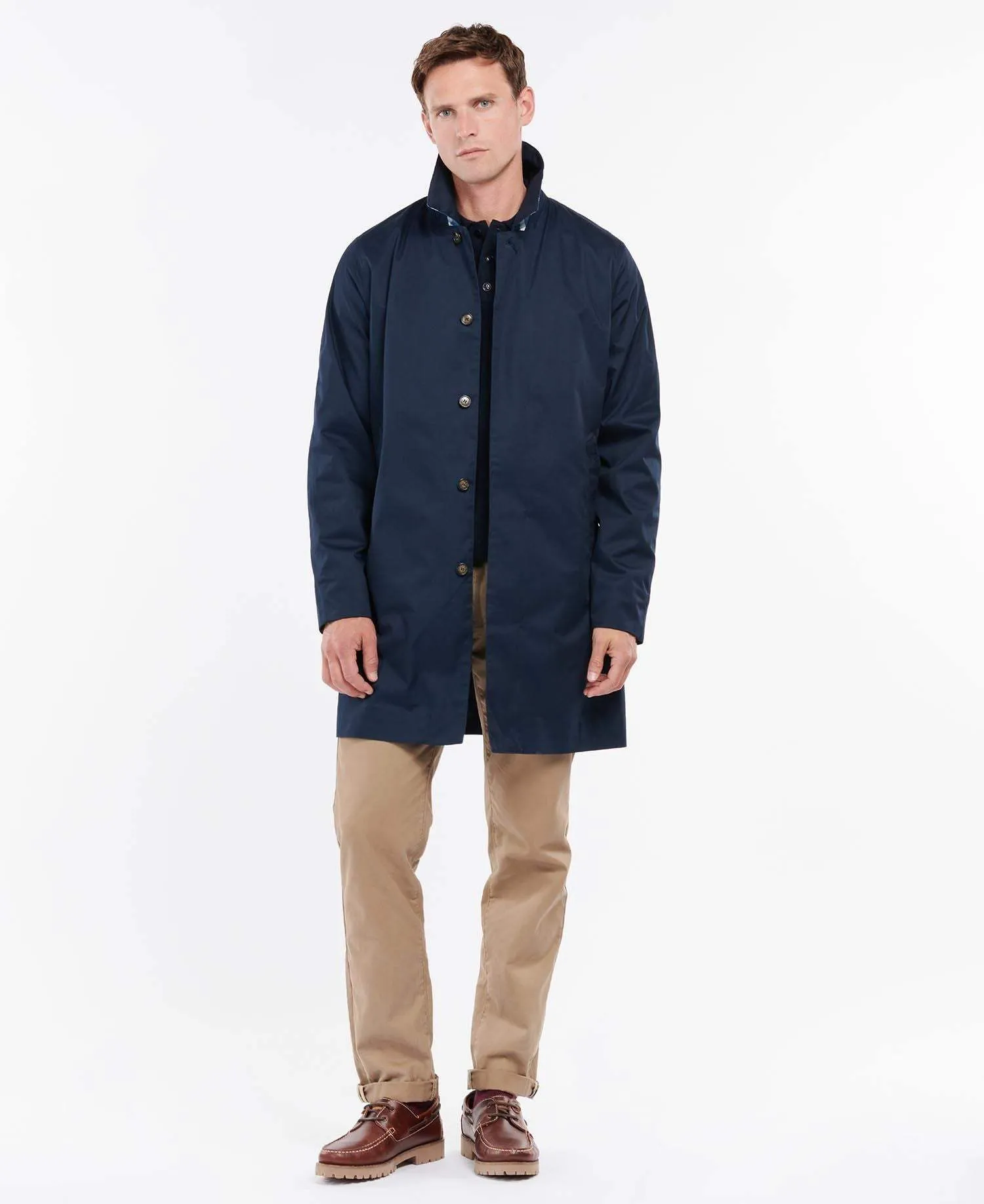 Barbour Frakki - Rokig Jacket - Navy