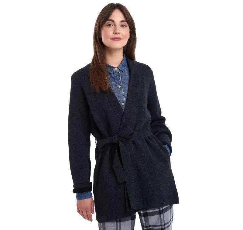 Barbour Skye Ladies Knit - Anthracite