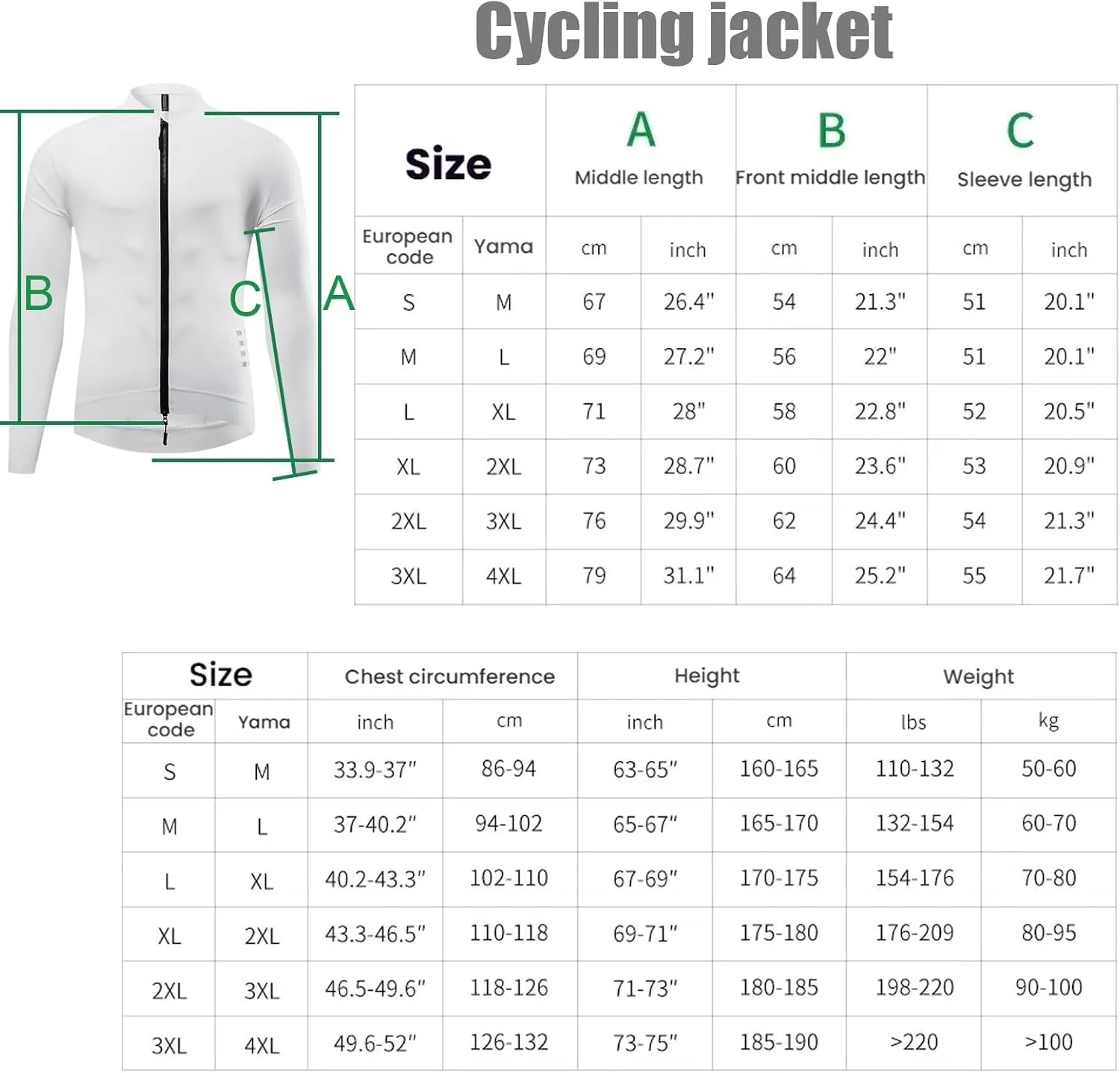 Breathable Cycling Jacket, Lightweight With Reflective Strips Running Jacket Unisex UPF50 