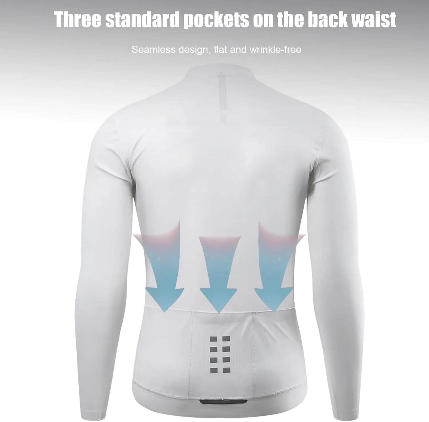 Breathable Cycling Jacket, Lightweight With Reflective Strips Running Jacket Unisex UPF50 