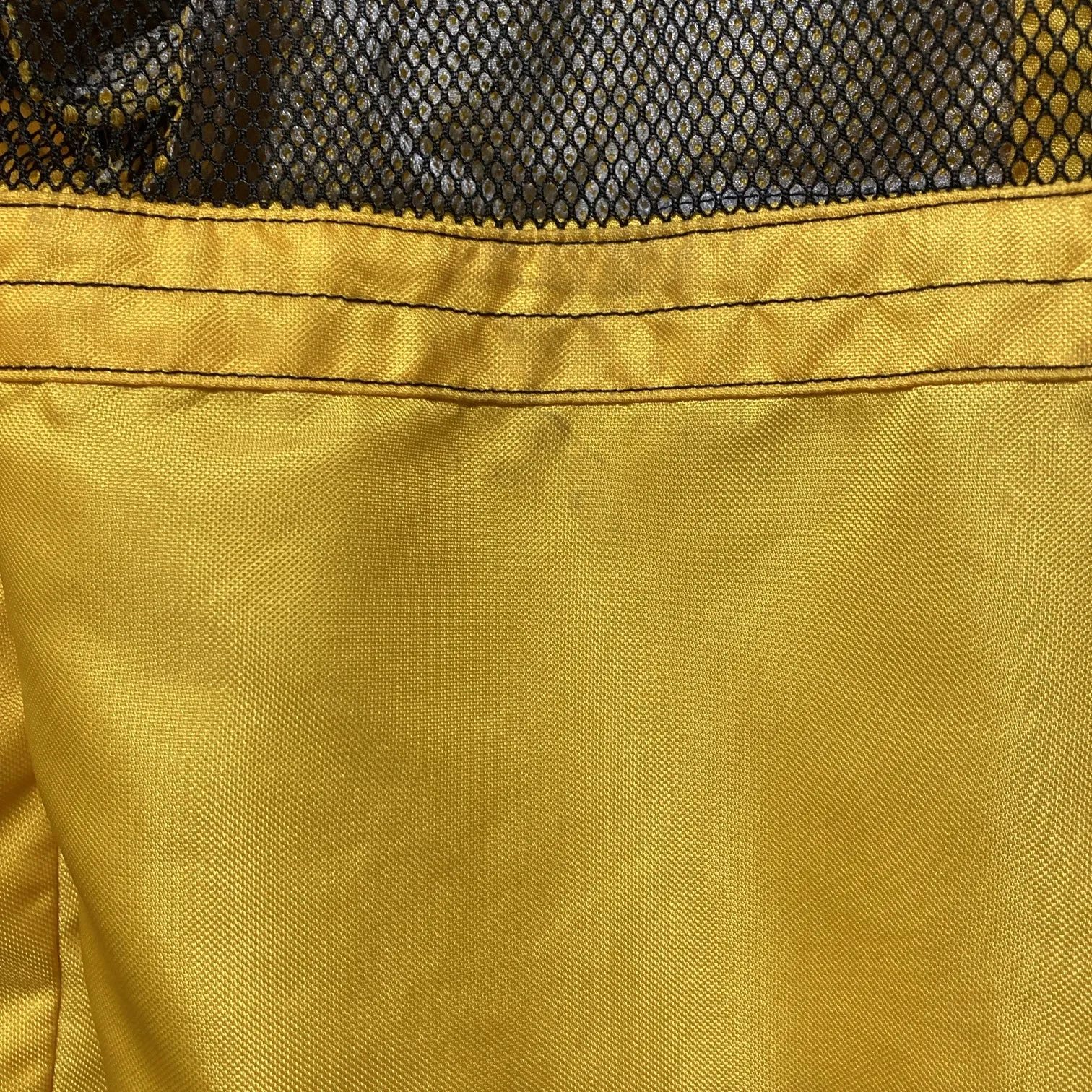breathable mesh nylon jacket gwsport motorcycle goldwin yellow black
