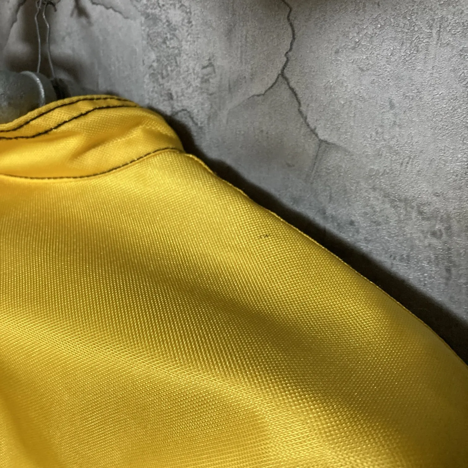 breathable mesh nylon jacket gwsport motorcycle goldwin yellow black