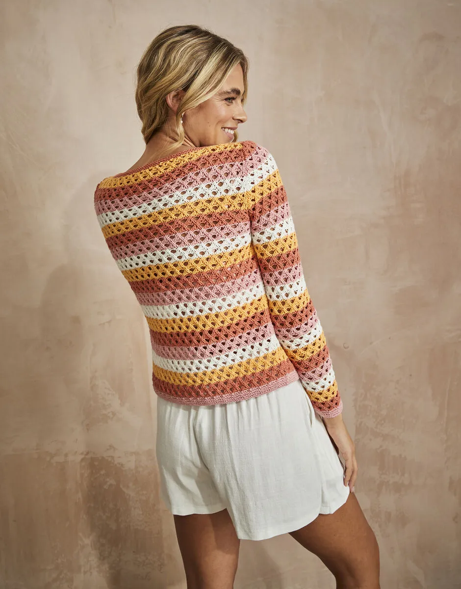 Candy Chic Cardigan in Sirdar Stories DK - Digital Version 10748