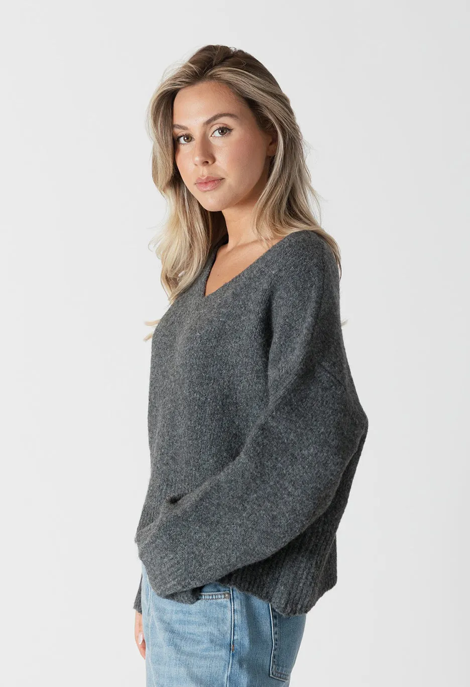 Ettaluxe Eco Vneck Sweater