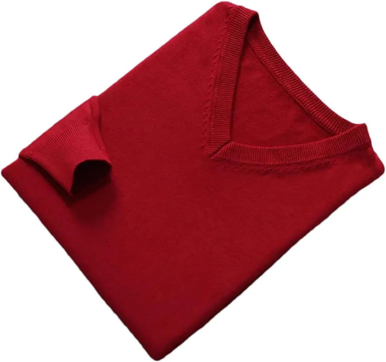 Haitpant Autumn Winter Cashmere Sweater Men V-Neck Soft Warm Cashmere Sweater Jumper Knitted Pullover