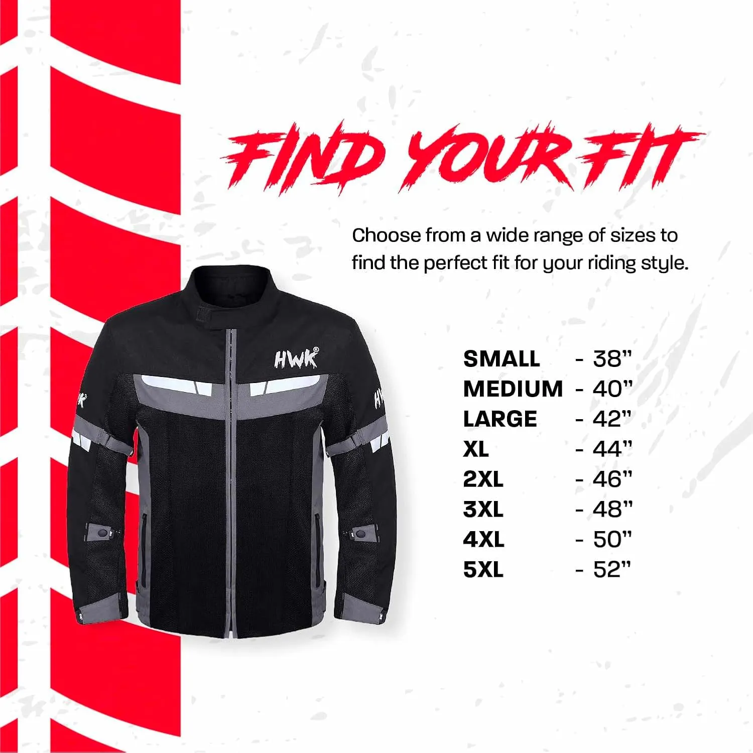 HWK Mesh Motorcycle Jacket Riding Air Motorbike Jacket Biker CE Armored Breathable