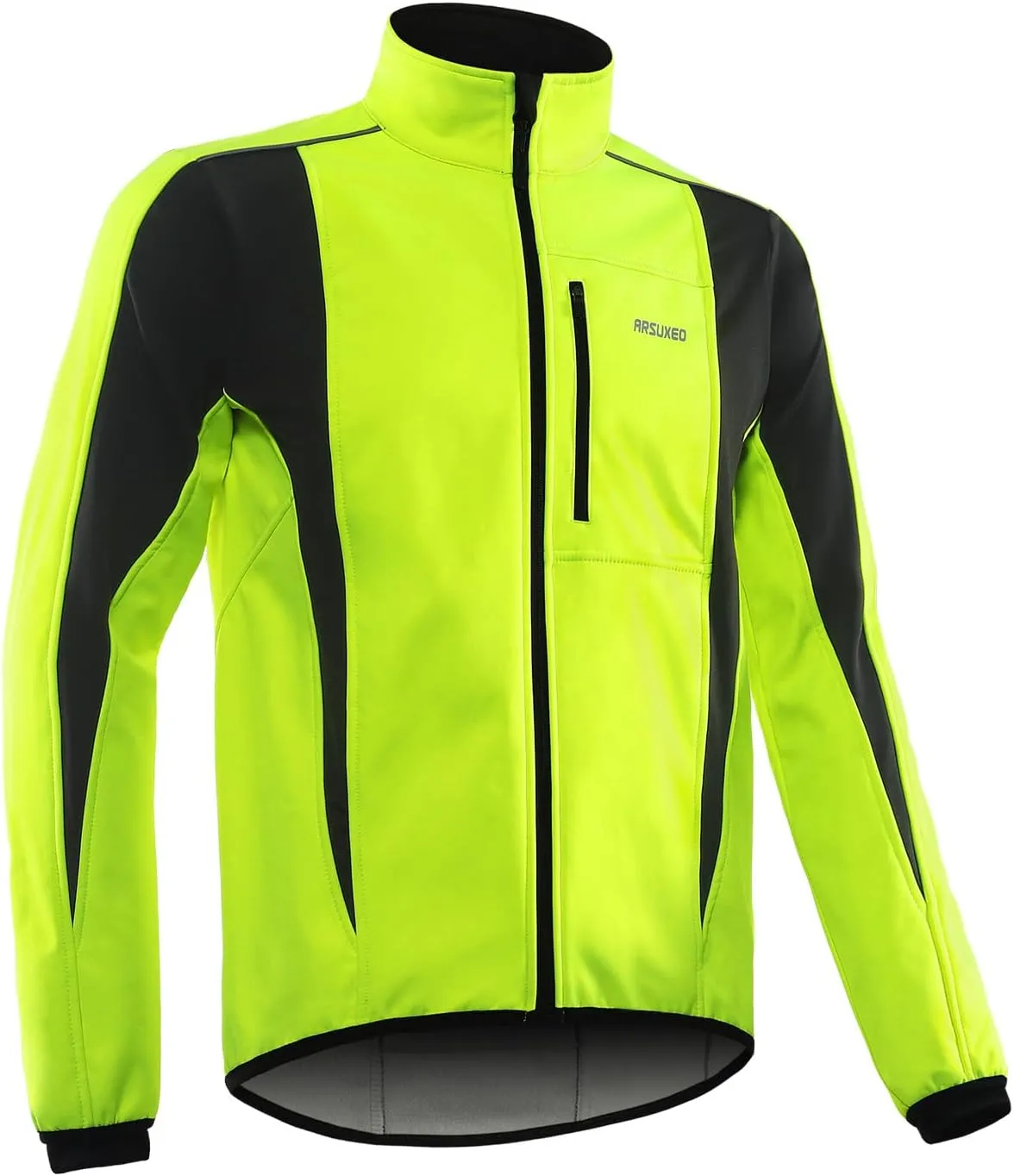 HXBER Winter Warm UP Cycle Jacket Breathable Bike Outerwear Windproof Waterproof Cycle Jacket