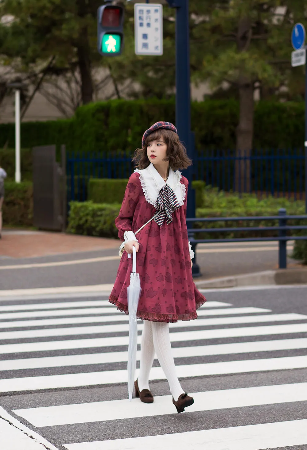JS Lolita~Jewelery in the Sunrise~Vintage Lolita Long Sleeve OP
