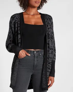 Leopard Print Cardigan in Multi
