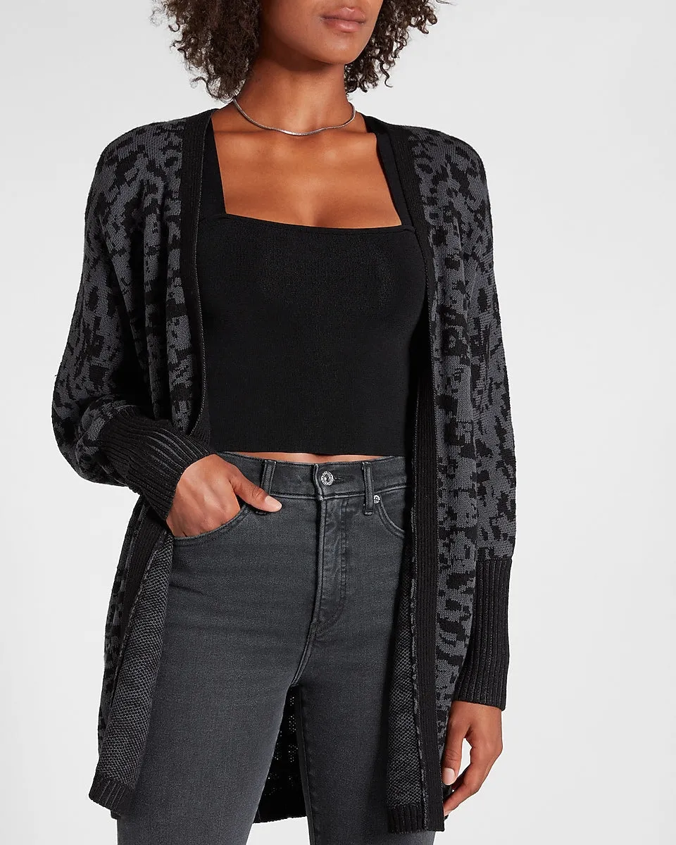 Leopard Print Cardigan in Multi