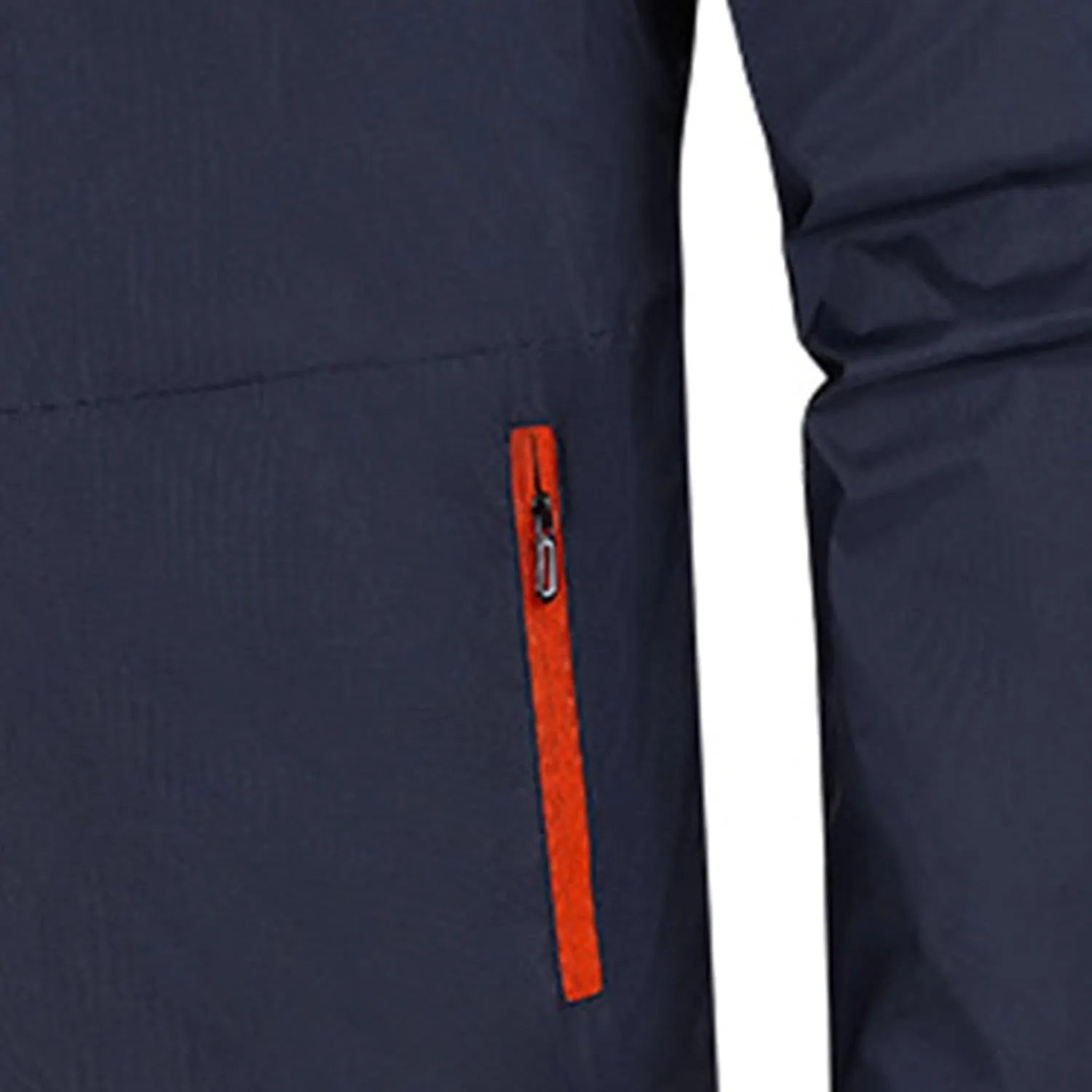 Men's Windbreaker Jacket Lightweight Water-Resistant Breathable Windproof Hooded Wind Coat Hiking Running