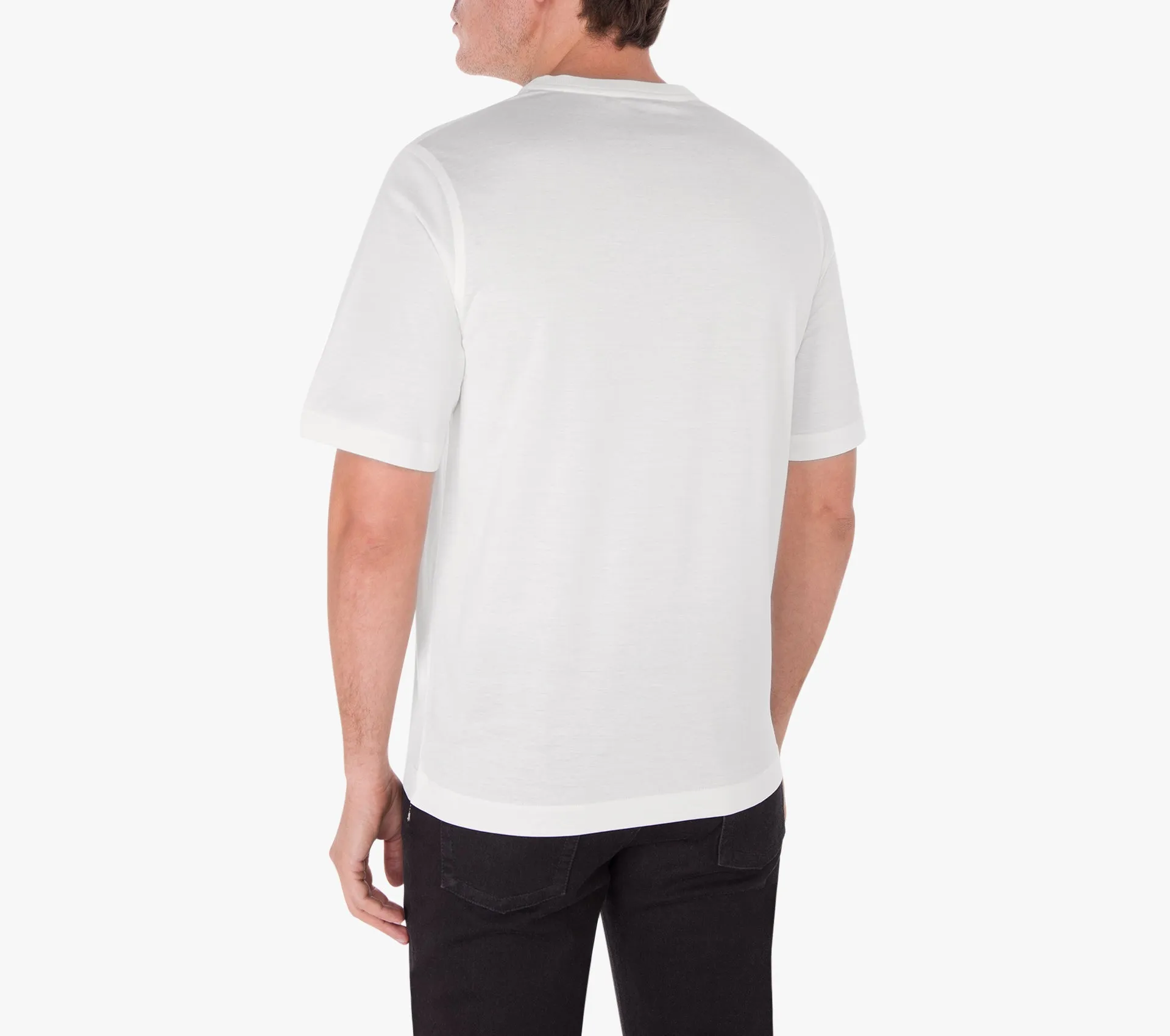 Minimalist Cotton T-Shirt Dark Grey