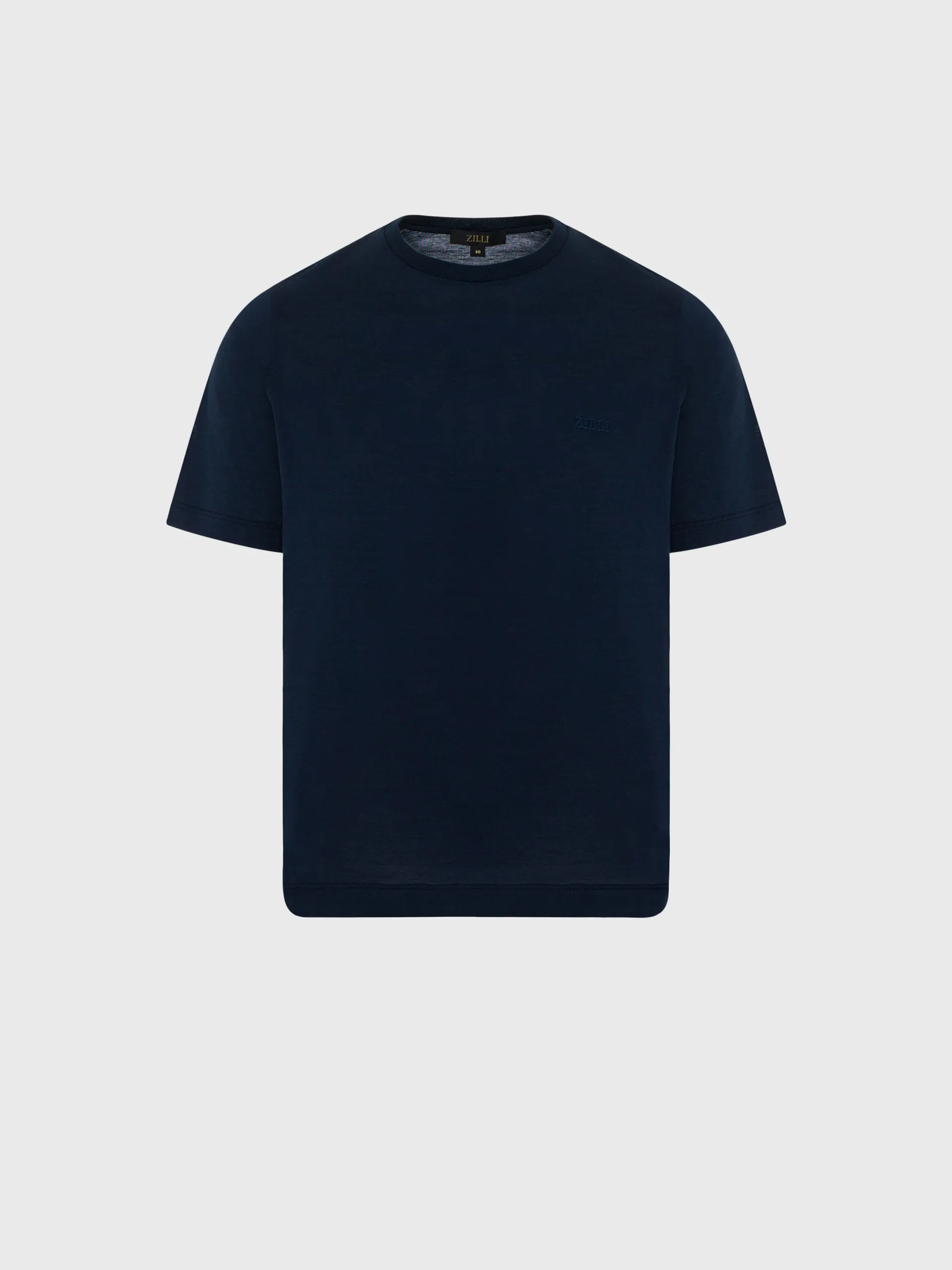 Minimalist Cotton T-Shirt Dark Grey