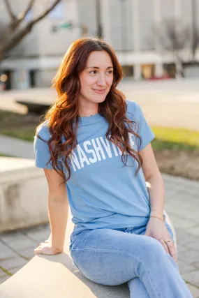 Nashville Basic Tee in Blue