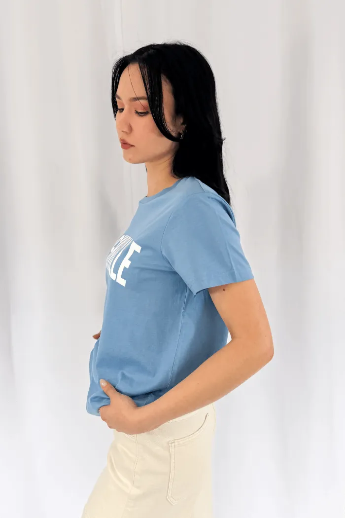 Nashville Basic Tee in Blue