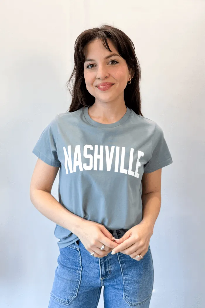 Nashville Basic Tee in Teal