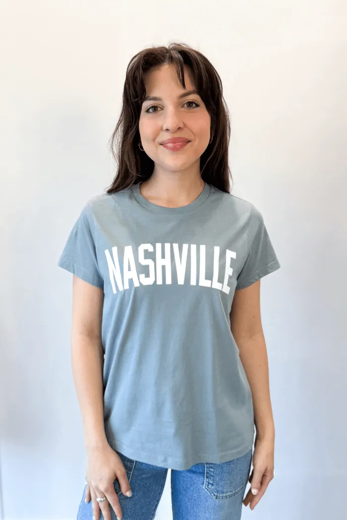 Nashville Basic Tee in Teal