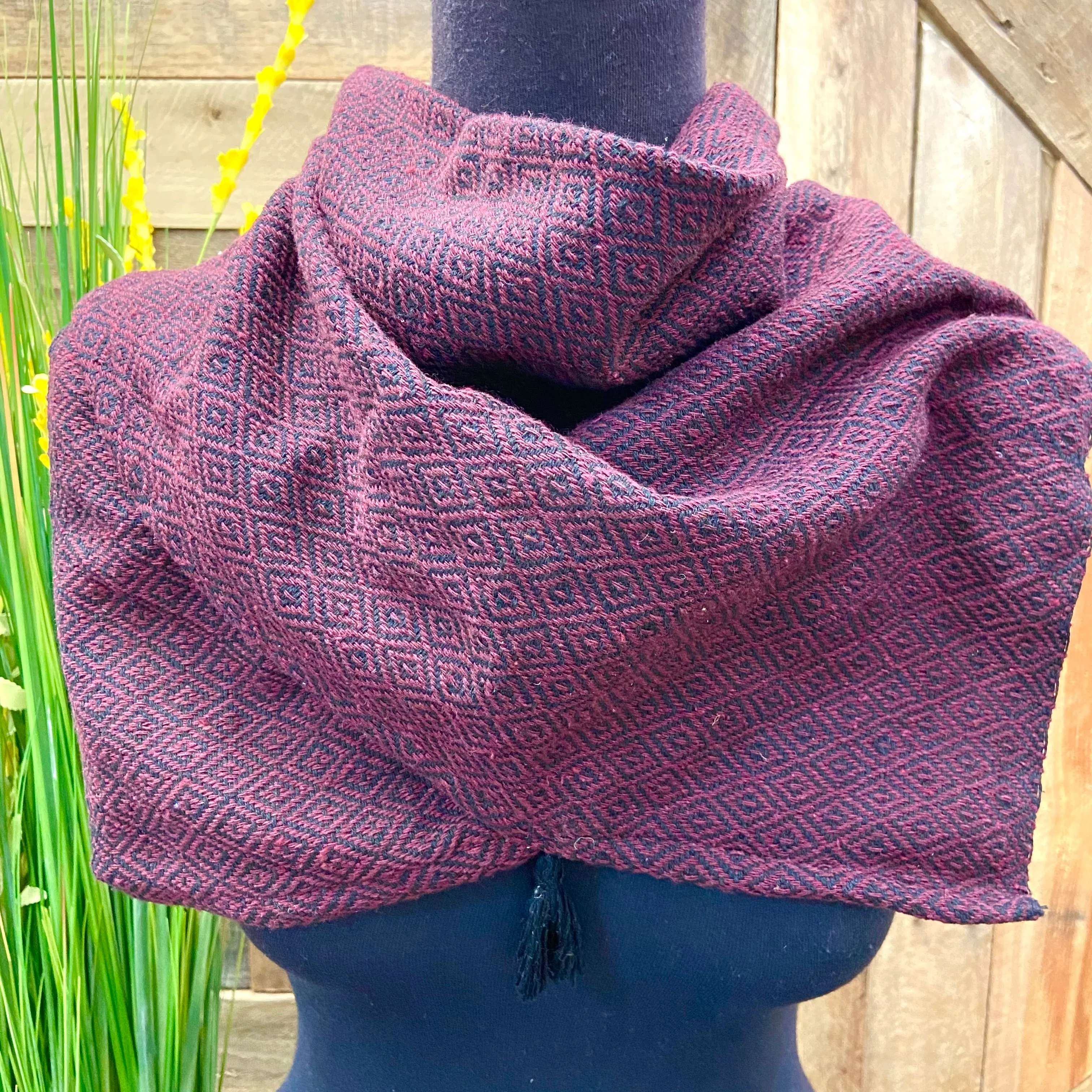 Pedal Loom Scarf