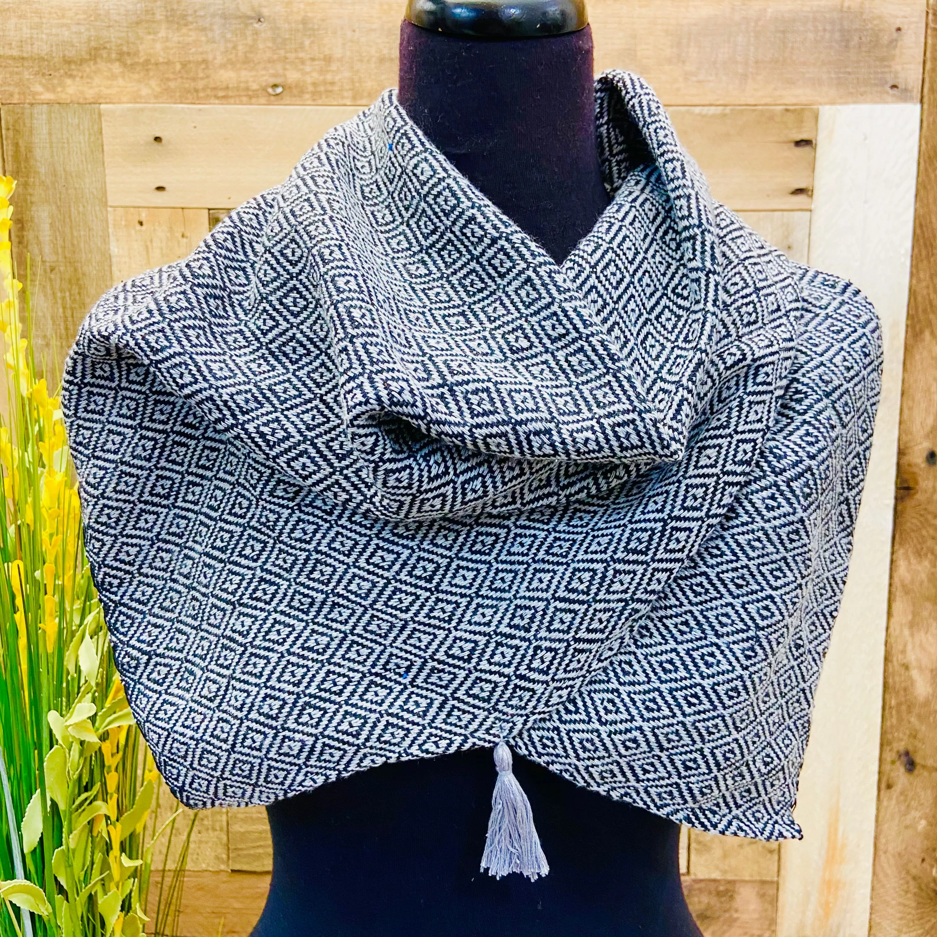 Pedal Loom Scarf