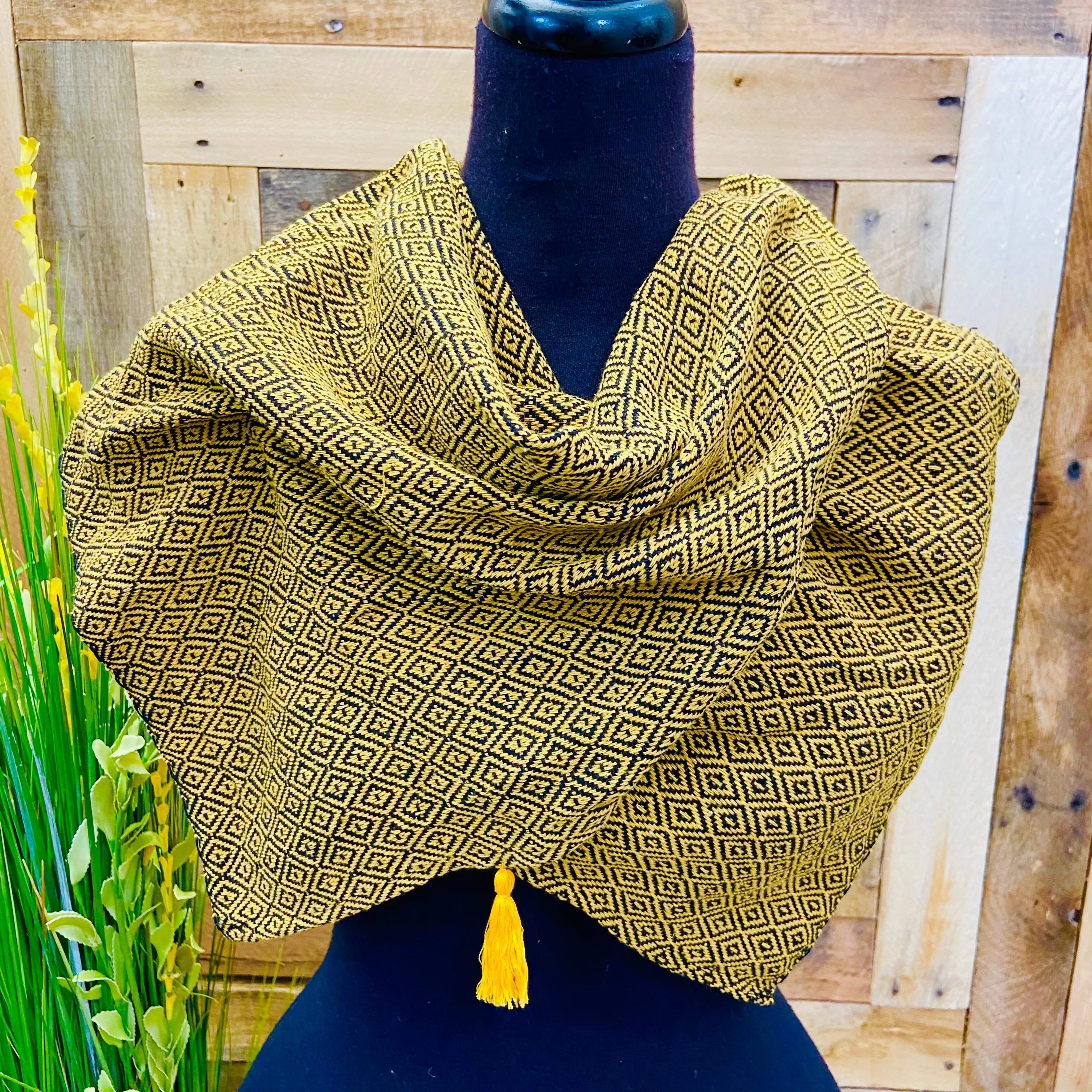 Pedal Loom Scarf