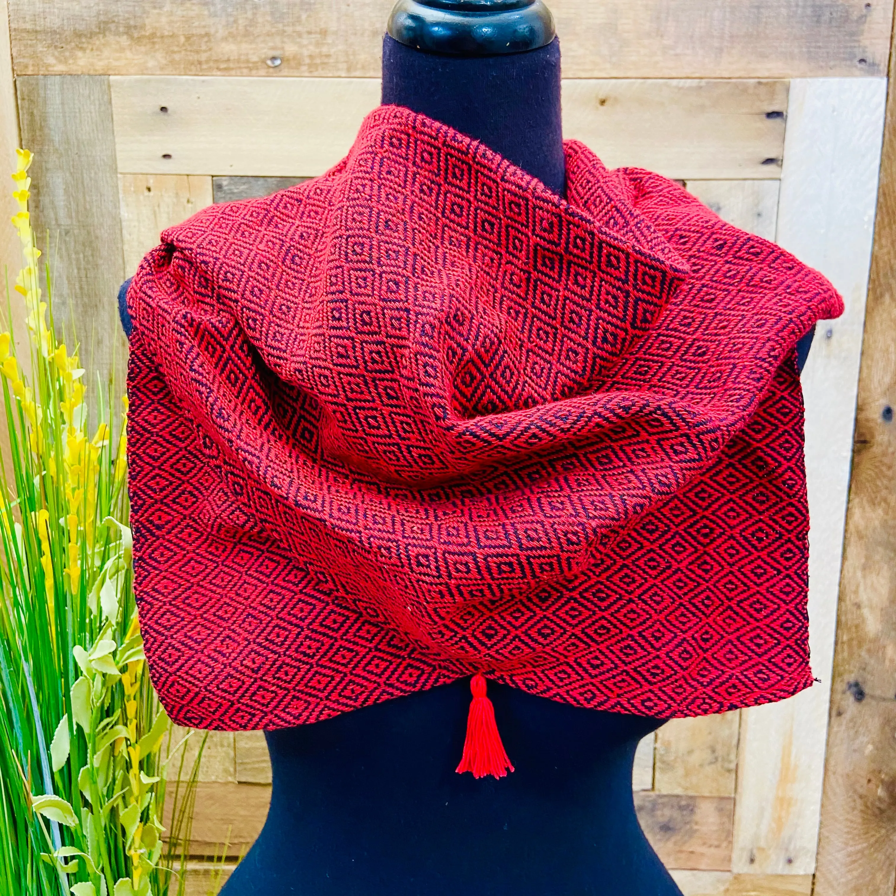 Pedal Loom Scarf