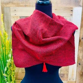 Pedal Loom Scarf