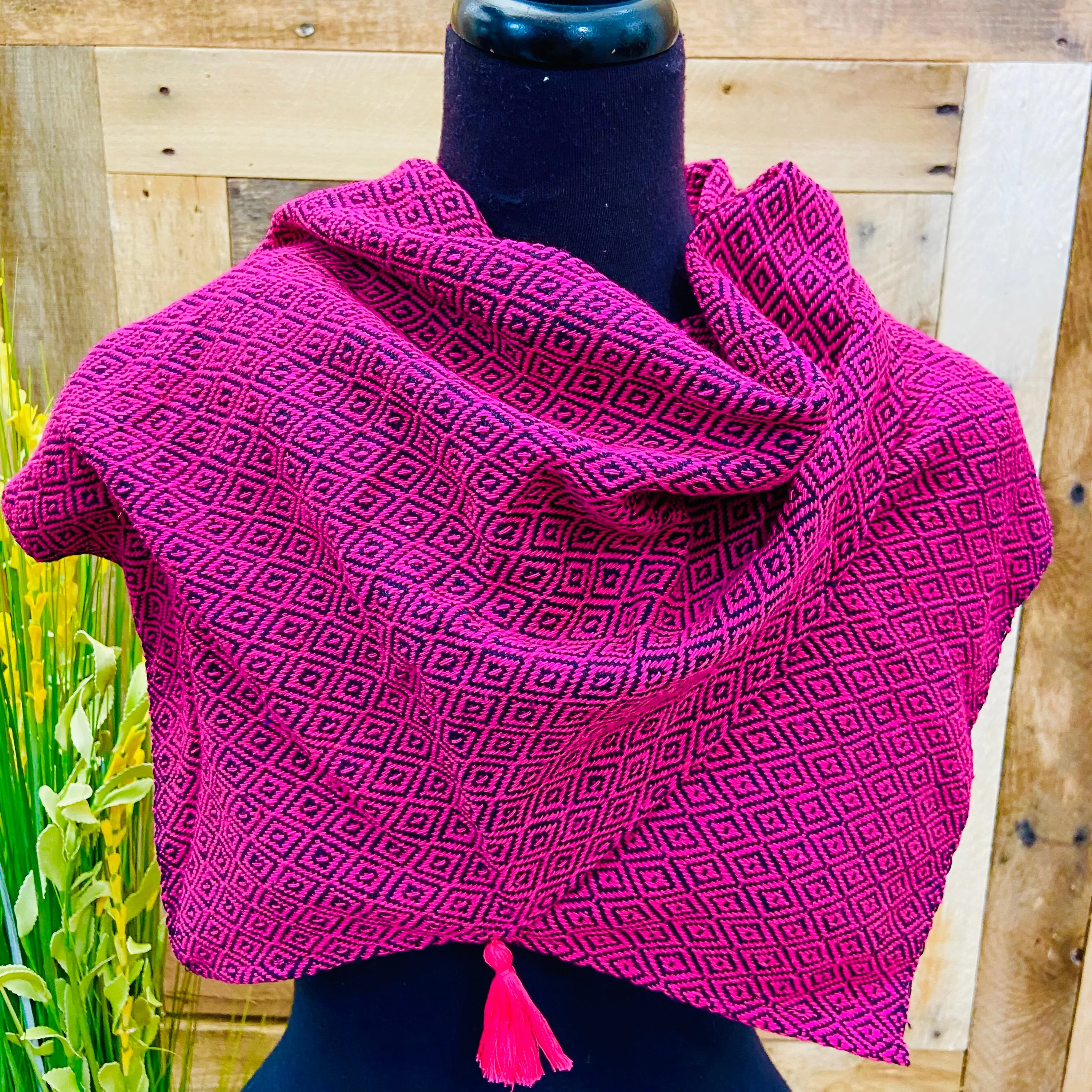 Pedal Loom Scarf