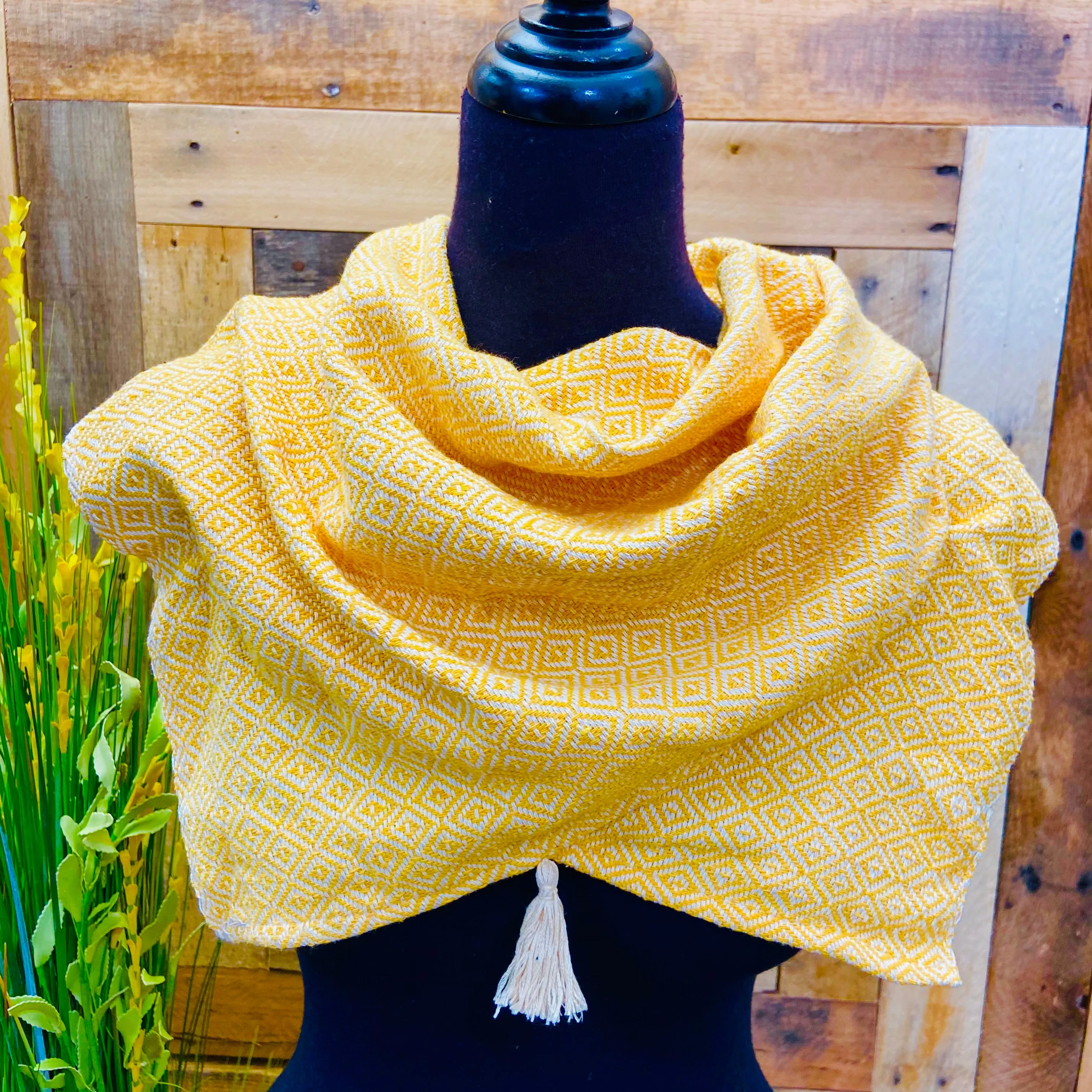 Pedal Loom Scarf