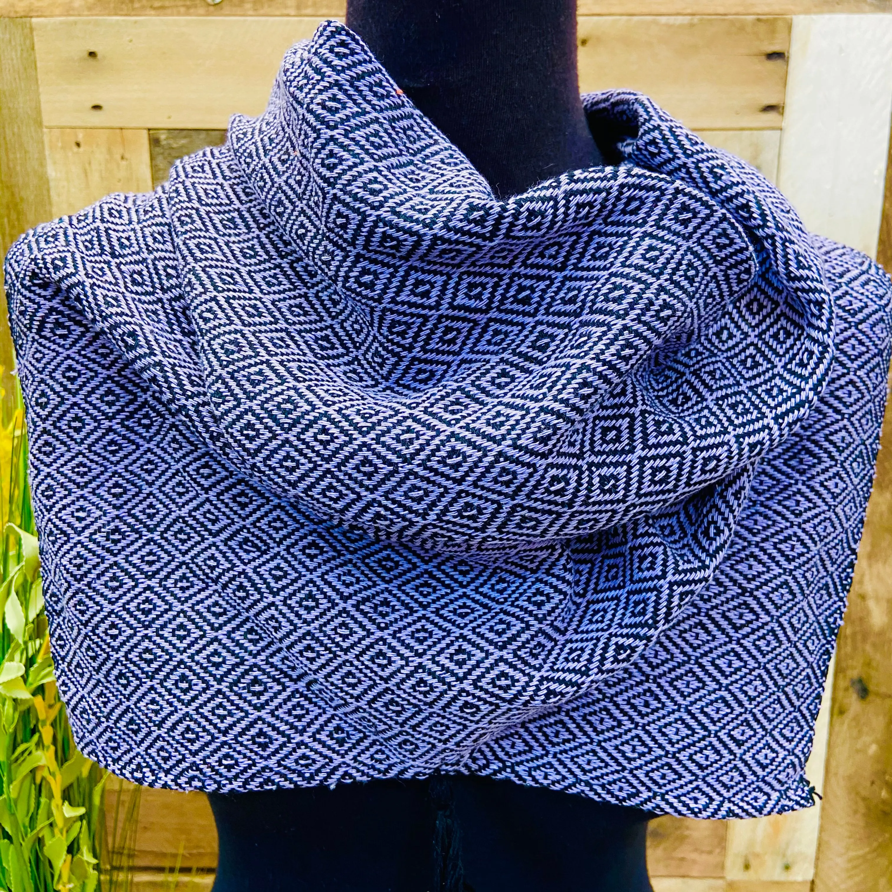 Pedal Loom Scarf