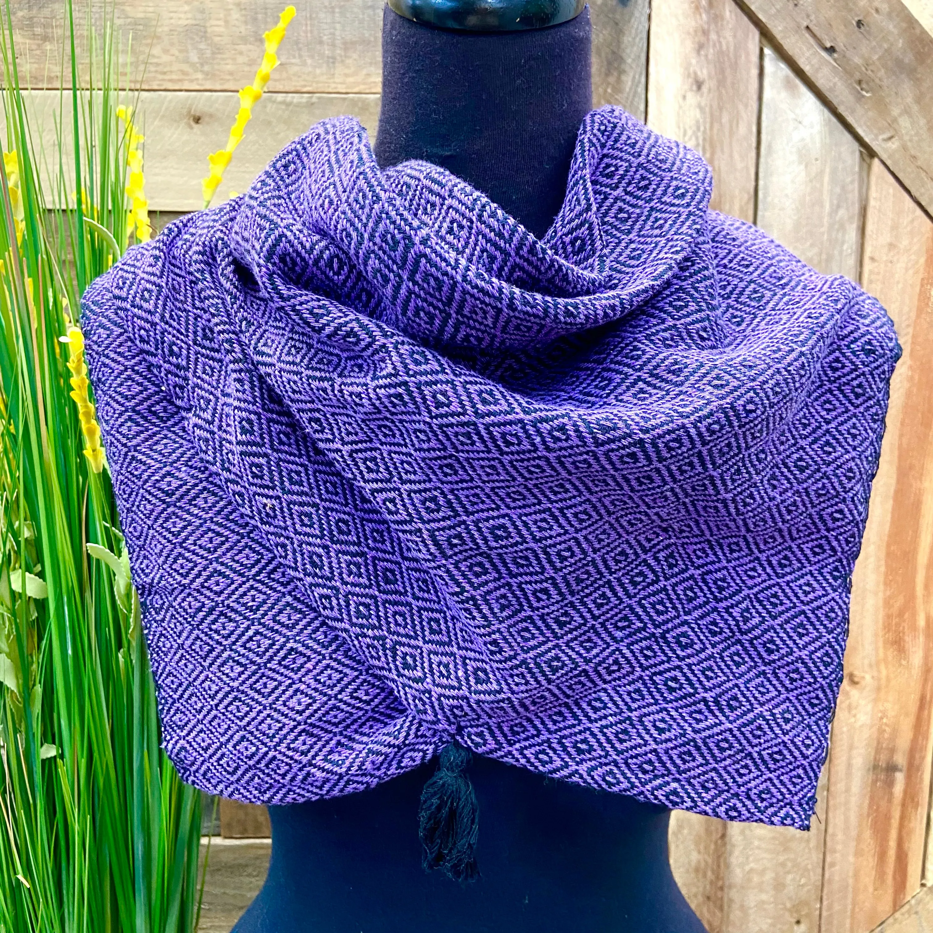 Pedal Loom Scarf