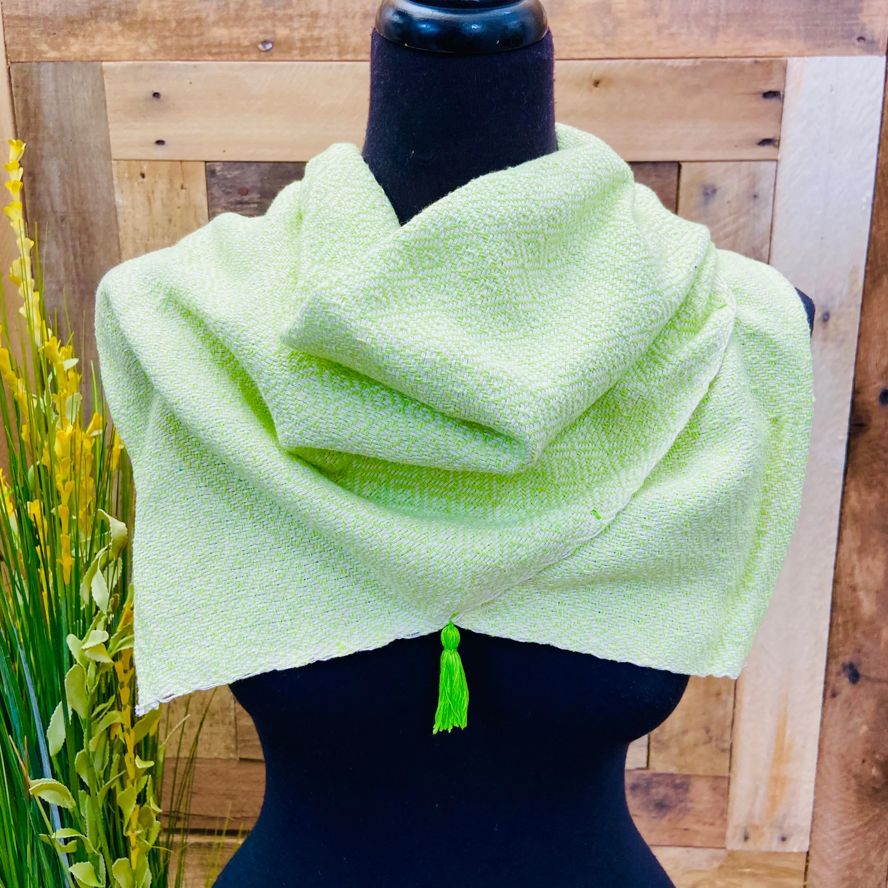 Pedal Loom Scarf