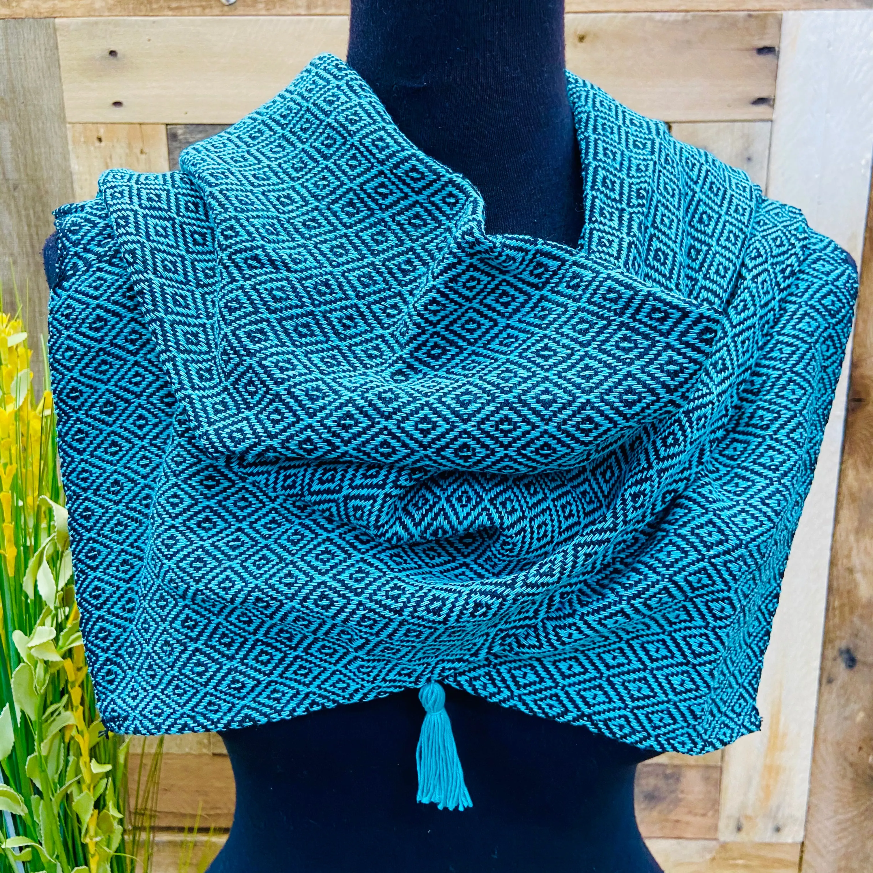 Pedal Loom Scarf