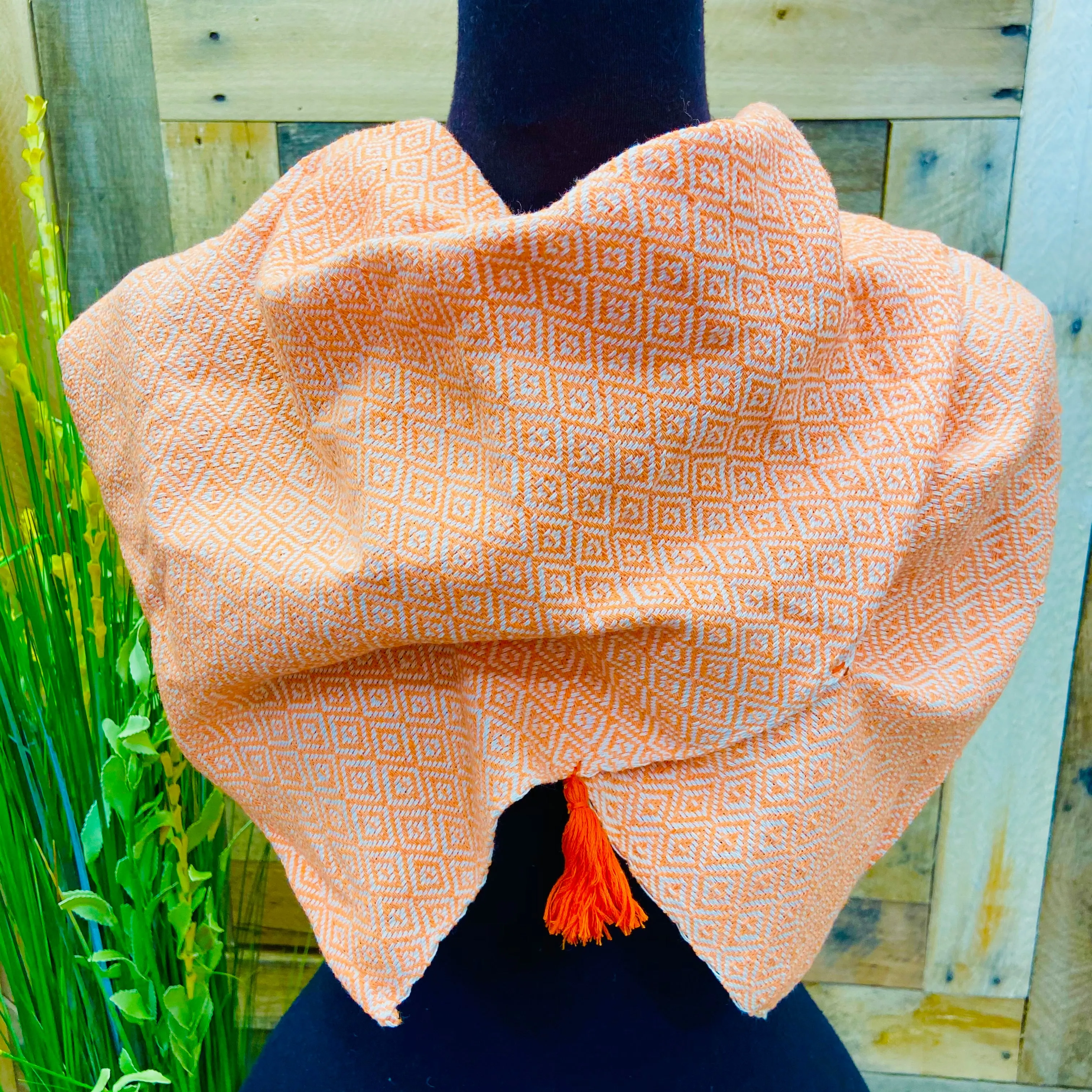 Pedal Loom Scarf
