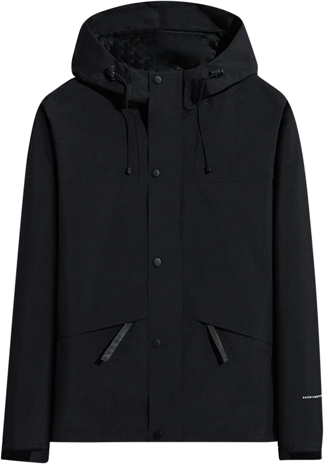 Premium Woman Raincoat Hooded Water Resistant Slicker Shell Windbreaker Plus Size Color Block Lightweight Rainjacket