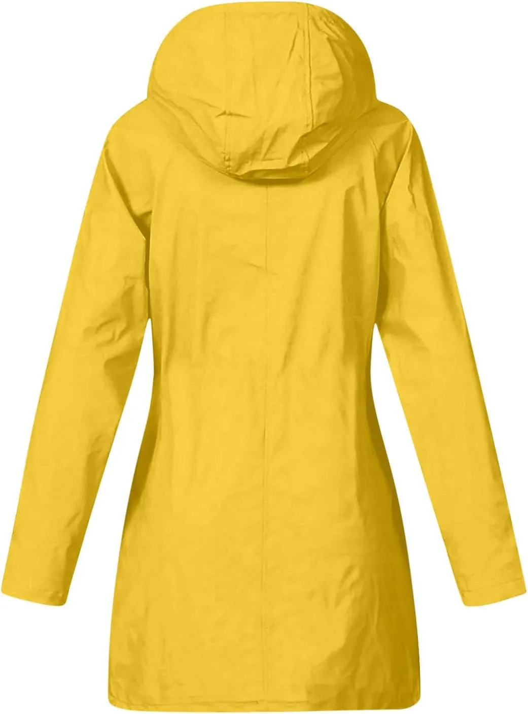 Rain Jacket Women Fleece Lined Raincoat Windbreaker Warm Waterproof Hooded Trench Coat Hiking Snow Coats