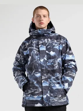 Riuiyele Men Ski Snowboarding Jacket Breathable