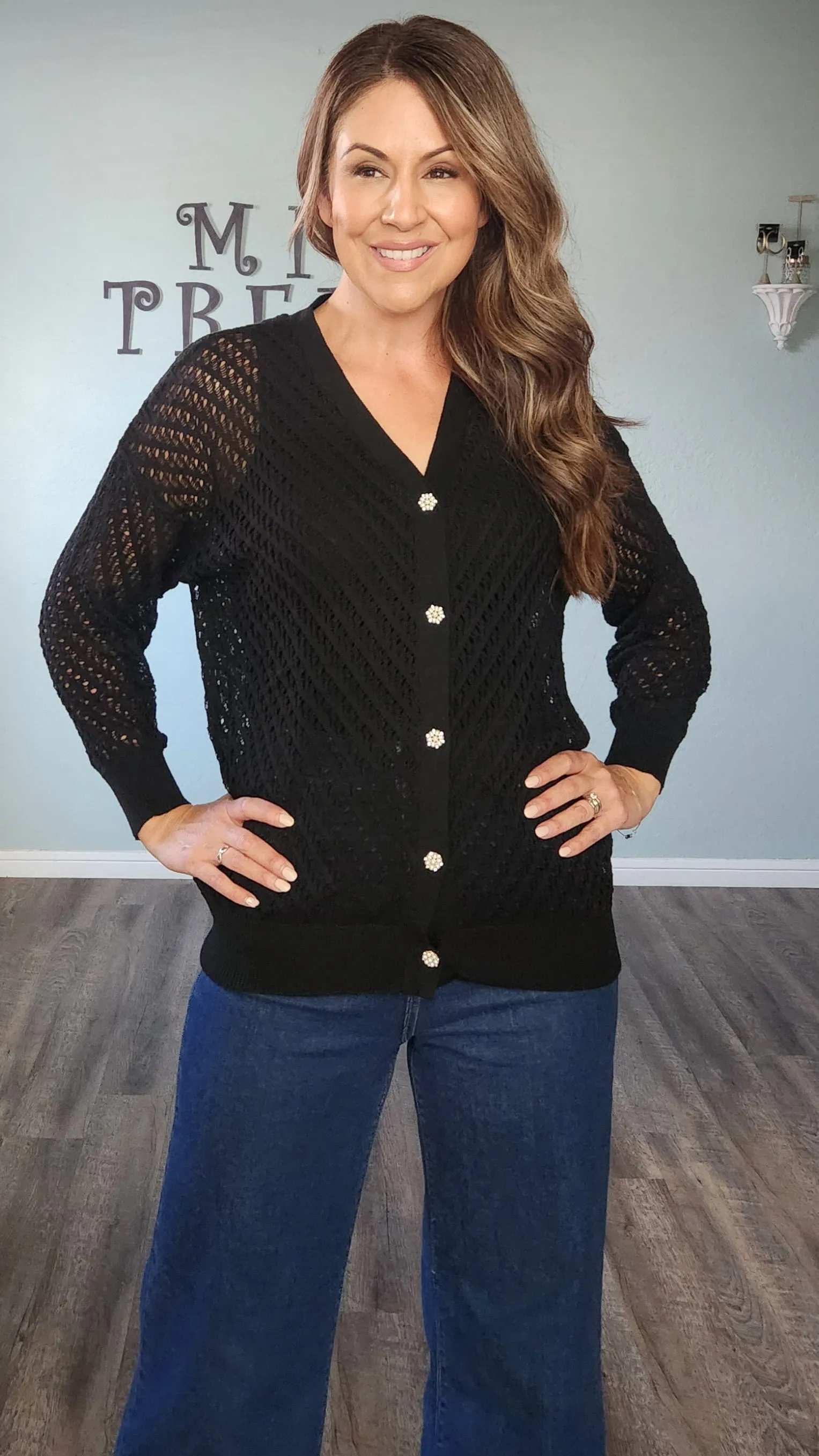 Unique & Versatile Cardigan-Black