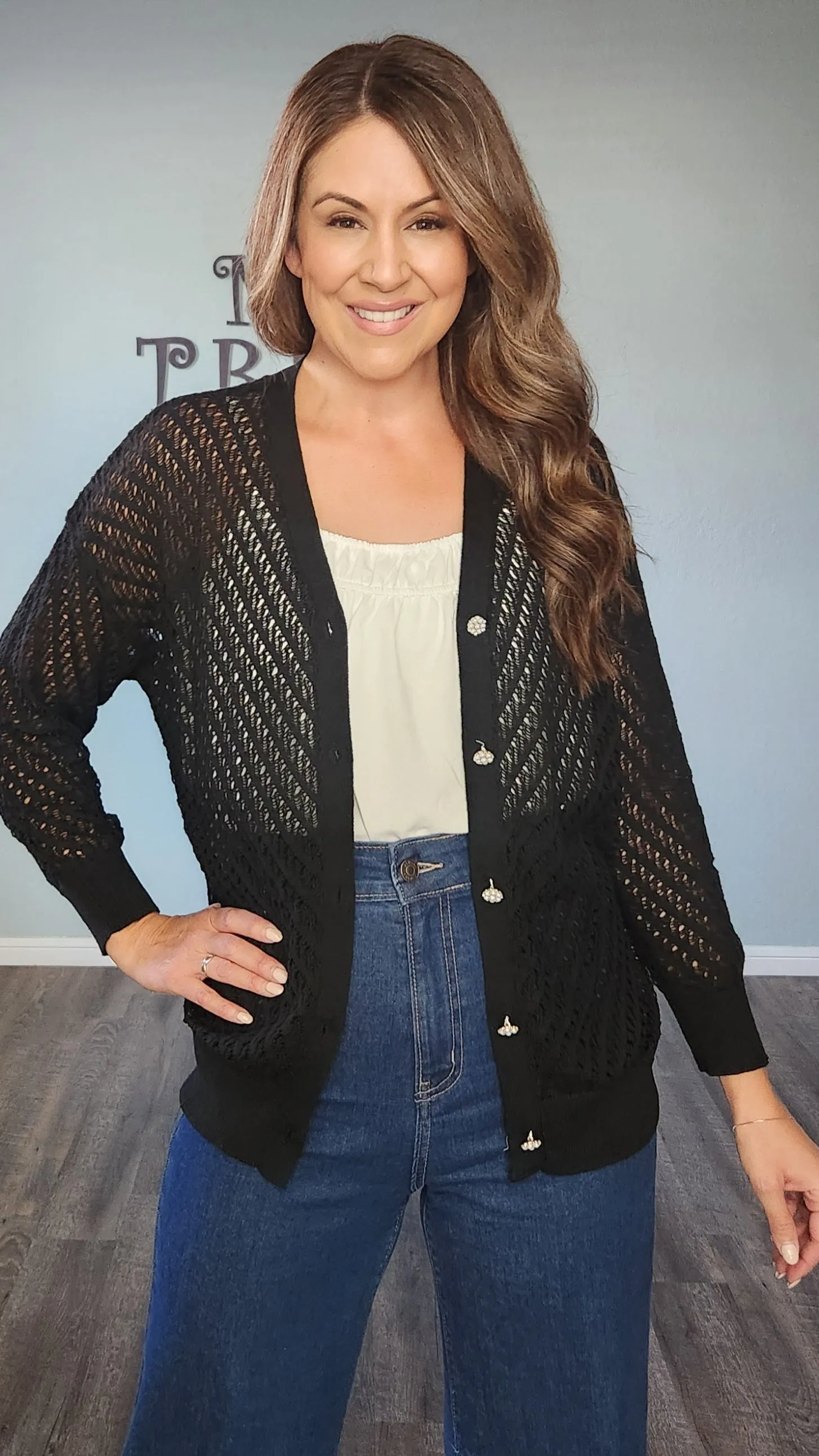 Unique & Versatile Cardigan-Black
