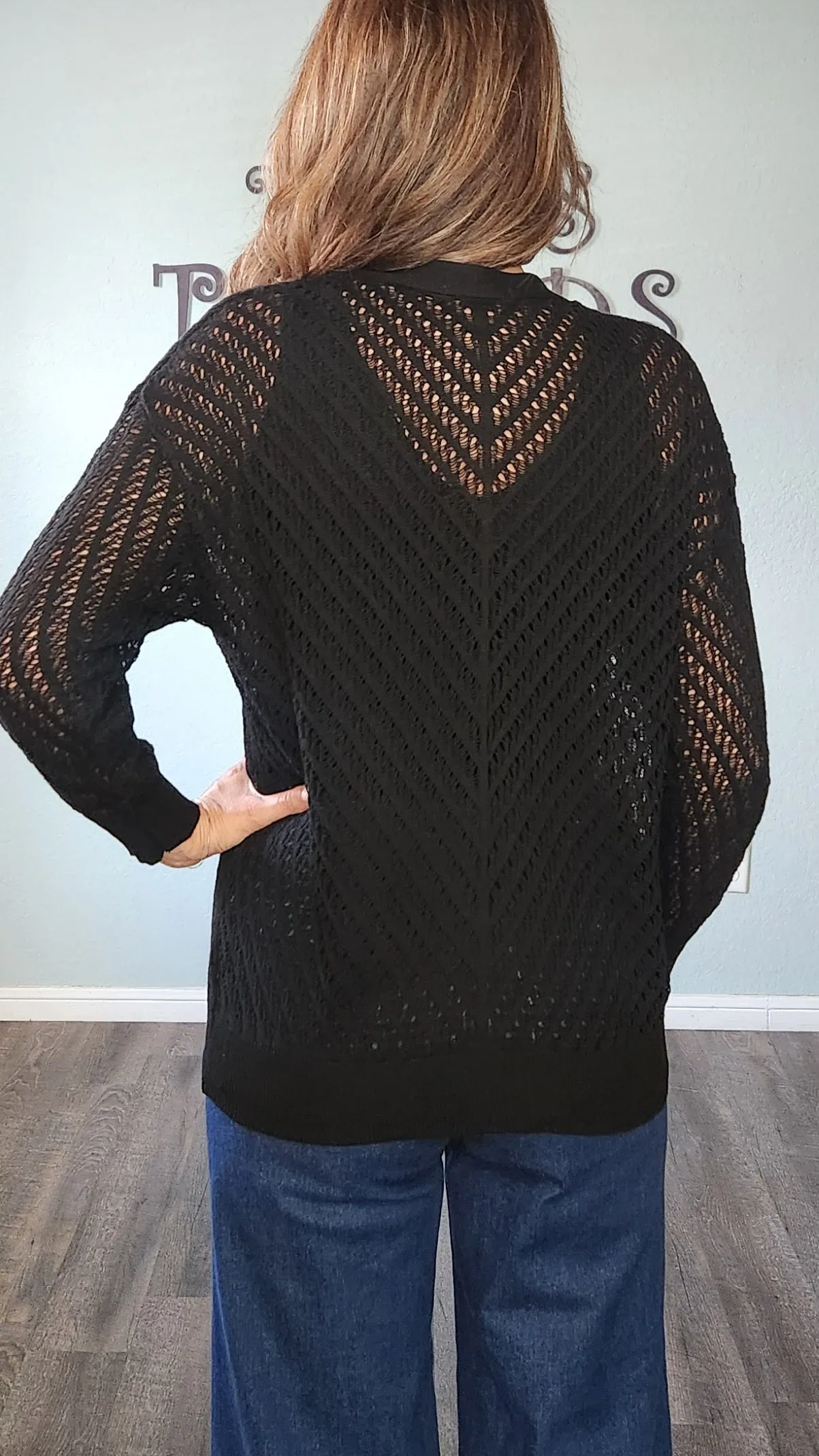 Unique & Versatile Cardigan-Black