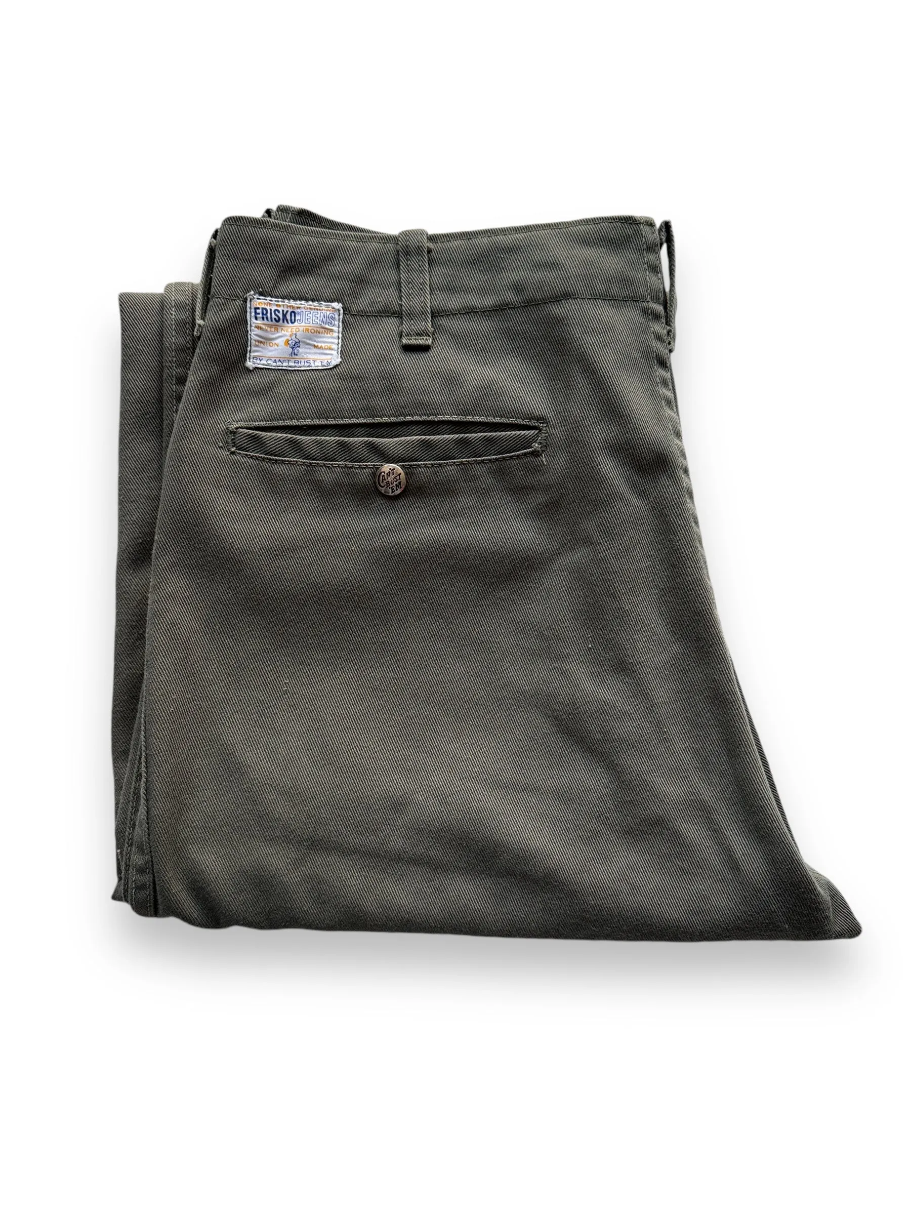 Vintage Lee Frisko Jeens by Can't Bust 'Em Work Trousers W33