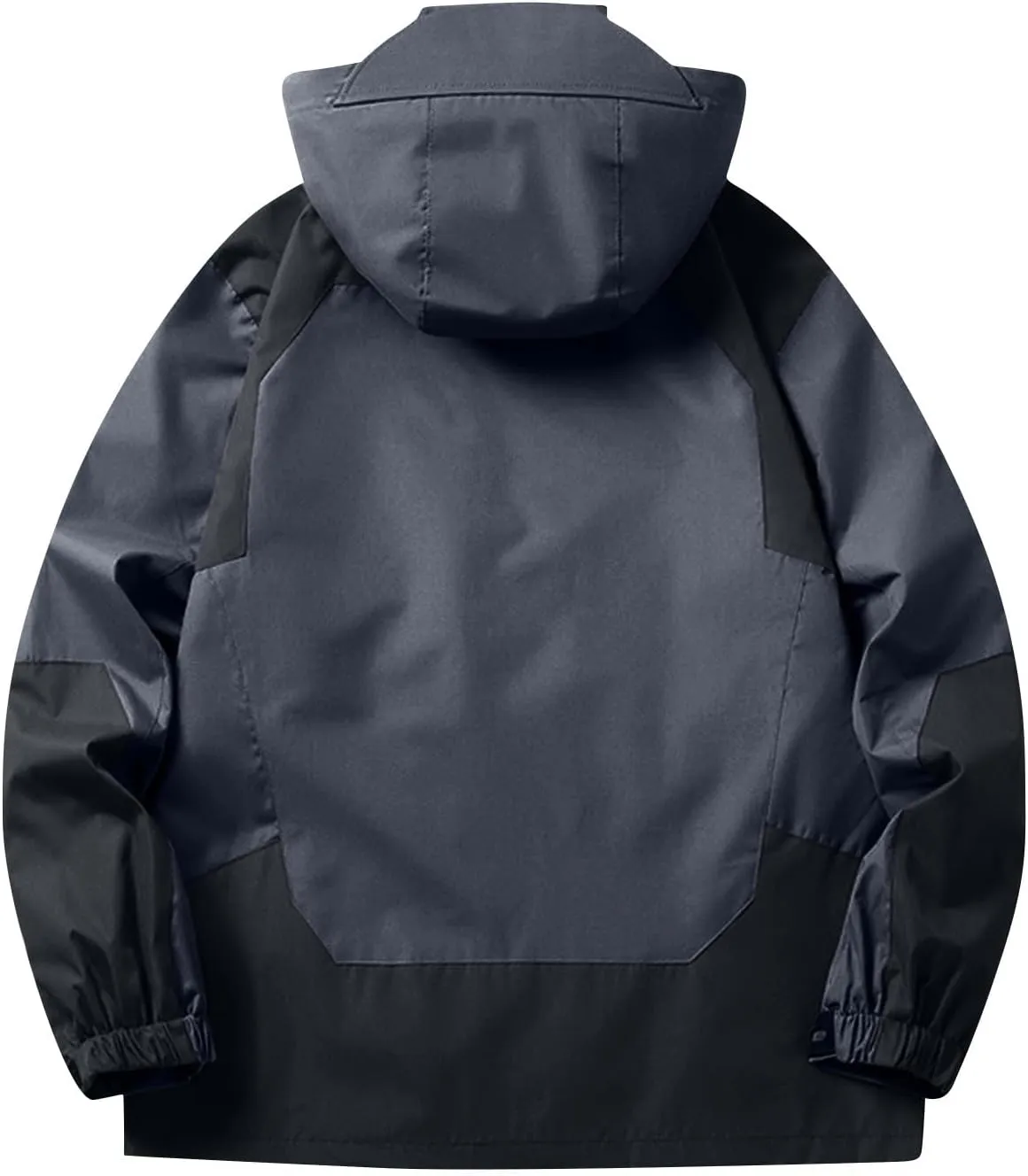 Waterproof Hooded Jacket - Men's Lightweight Raincoat for Outdoor Adventures