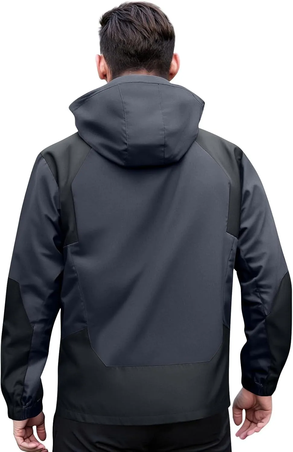Waterproof Hooded Jacket - Men's Lightweight Raincoat for Outdoor Adventures