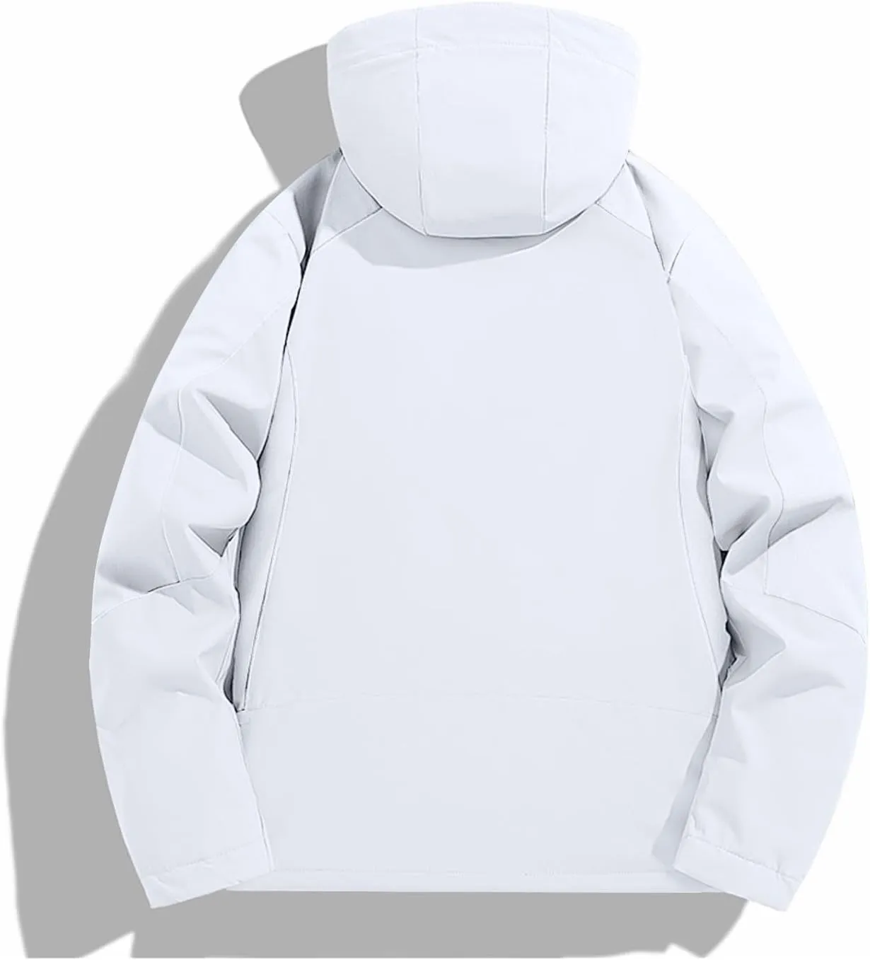 Windbreaker Jacket Women Waterproof Trench Coat Fleece Lined Travel Raincoat Outdoor Warm Rain Jackets