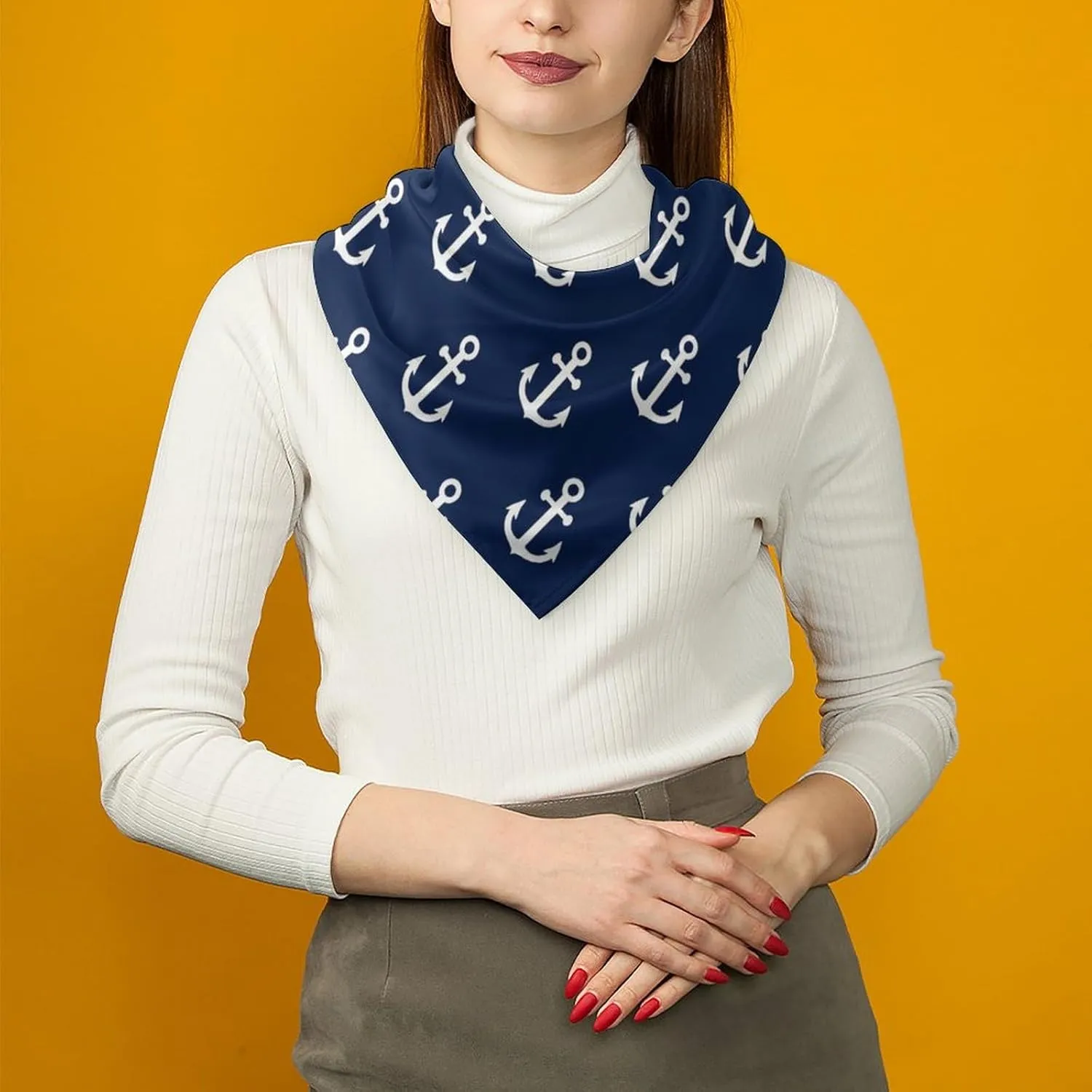 Women Silk Like Hair Scarf Head Sleeping Wrap Satin Headscarf