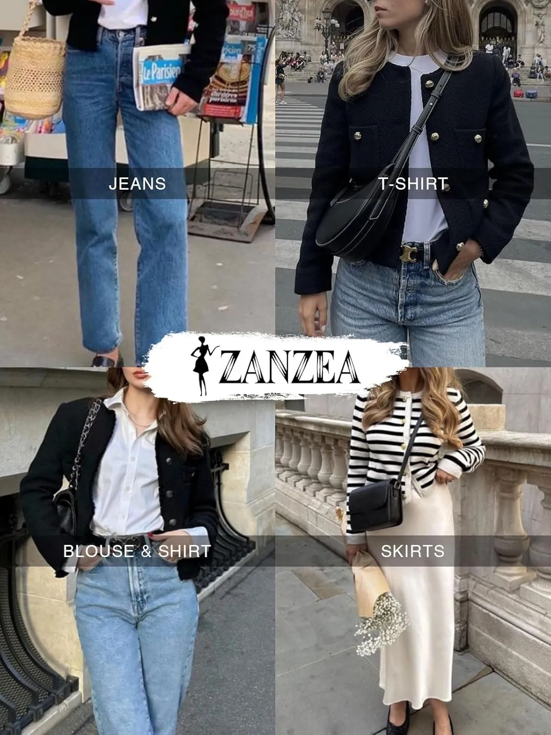 ZANZEA Cardigan Sweaters for Women 2024 Fall Winter Outfits Chunky Cropped Button Down Knit Sweater Jackets